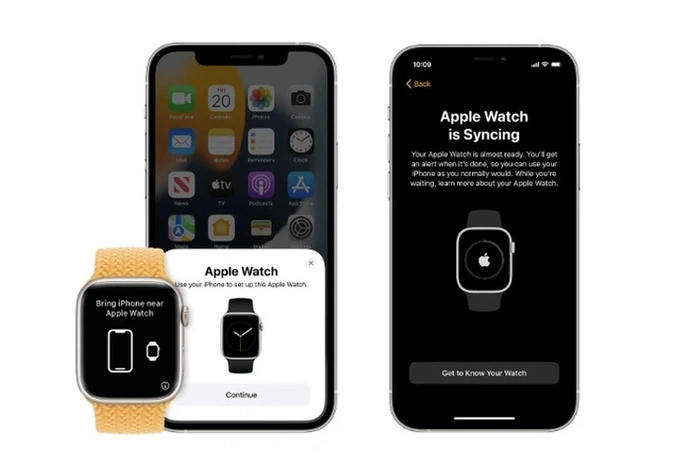 Synchroniser Apple Watch depuis l'iPhone