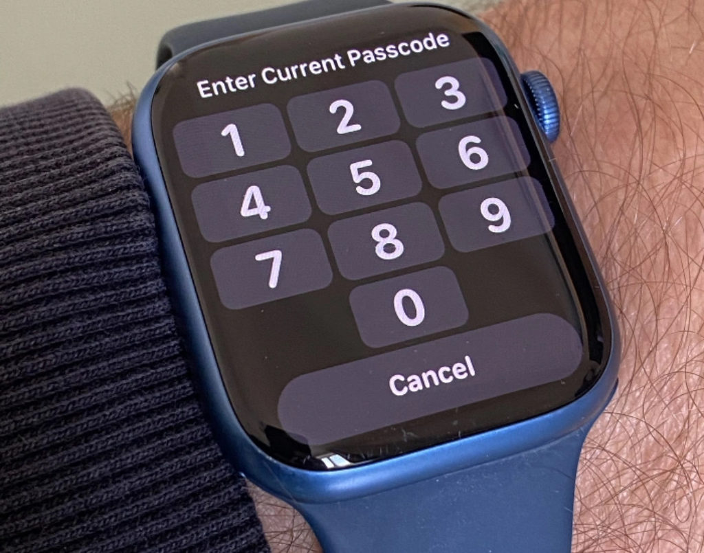 Que faire si vous avez oublié votre code d'accès Apple Watch 59